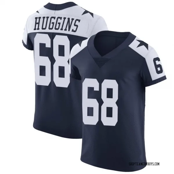 Men's Albert Huggins Dallas Cowboys Elite Navy Alternate Vapor Untouchable Jersey