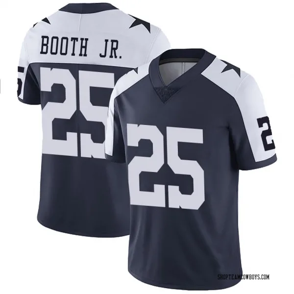 Men's Andrew Booth Jr. Dallas Cowboys Limited Navy Alternate Vapor Untouchable Jersey