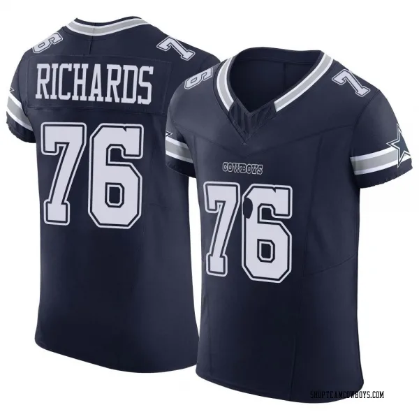 Men's Asim Richards Dallas Cowboys Elite Navy Vapor F.U.S.E. Jersey