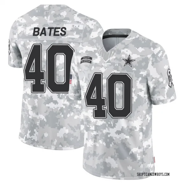 Men's Bill Bates Dallas Cowboys Limited Arctic Camo 2024 Salute to Service Jersey