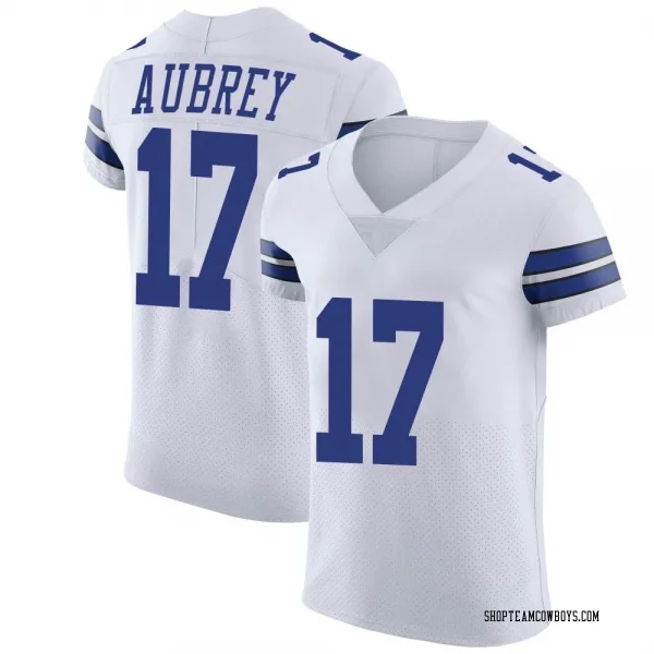 Men's Brandon Aubrey Dallas Cowboys Elite White Vapor Untouchable Jersey