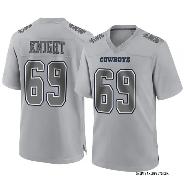 Men's Brandon Knight Dallas Cowboys Game Gray Atmosphere Fashion Jersey