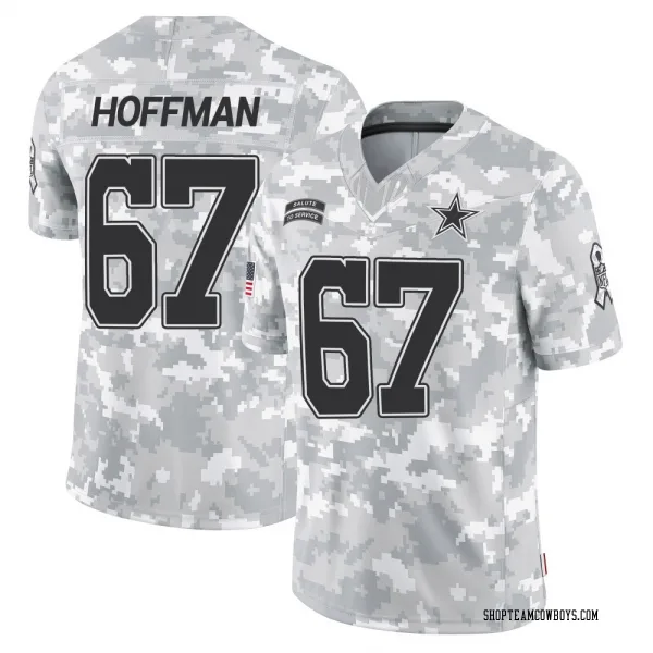 Men's Brock Hoffman Dallas Cowboys Limited Arctic Camo 2024 Salute to Service Jersey