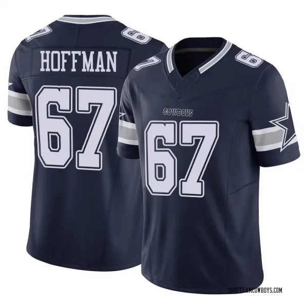 Men's Brock Hoffman Dallas Cowboys Limited Navy Vapor F.U.S.E. Jersey