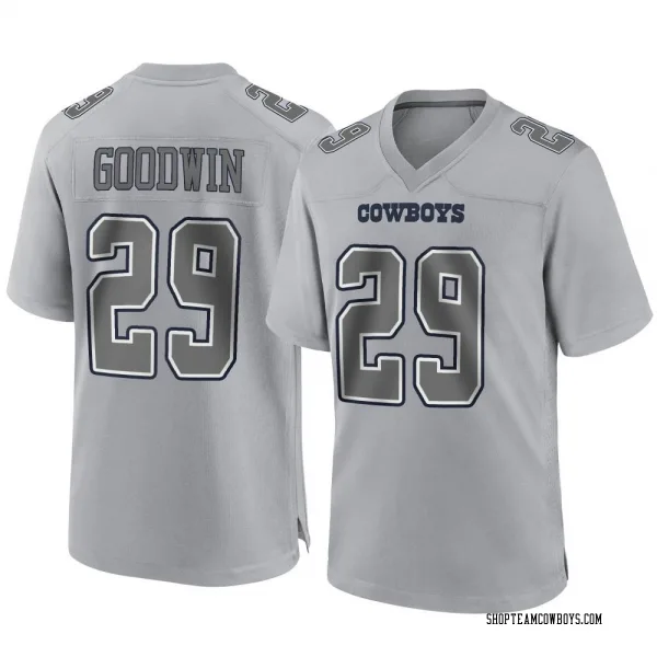 Men's C.J. Goodwin Dallas Cowboys Game Gray Atmosphere Fashion Jersey