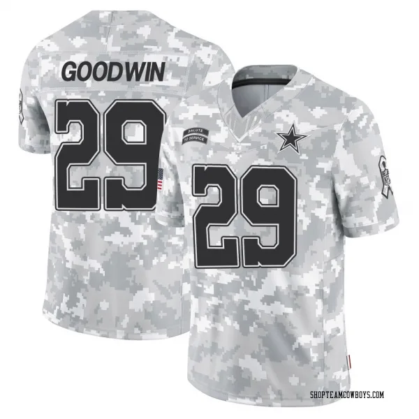 Men's C.J. Goodwin Dallas Cowboys Limited Arctic Camo 2024 Salute to Service Jersey