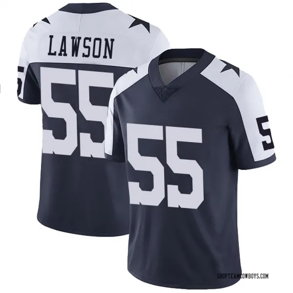 Men's Carl Lawson Dallas Cowboys Limited Navy Alternate Vapor Untouchable Jersey