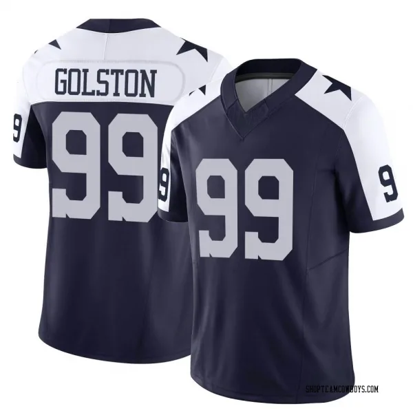 Men's Chauncey Golston Dallas Cowboys Limited Navy Alternate Vapor F.U.S.E. Jersey