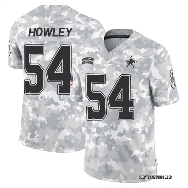 Men's Chuck Howley Dallas Cowboys Limited Arctic Camo 2024 Salute to Service Jersey