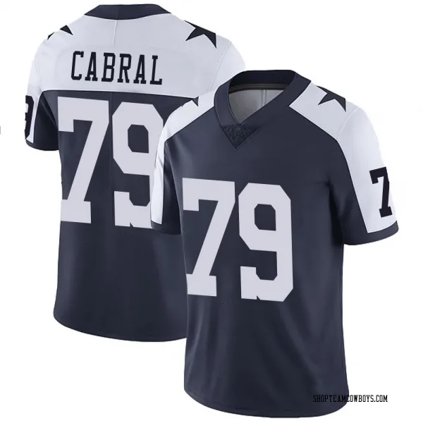 Men's Cohl Cabral Dallas Cowboys Limited Navy Alternate Vapor Untouchable Jersey