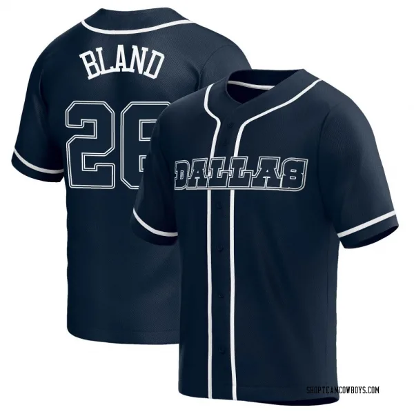 Nike DaRon Bland Dallas Cowboys Game Navy Blue Throwback Jersey - Men's