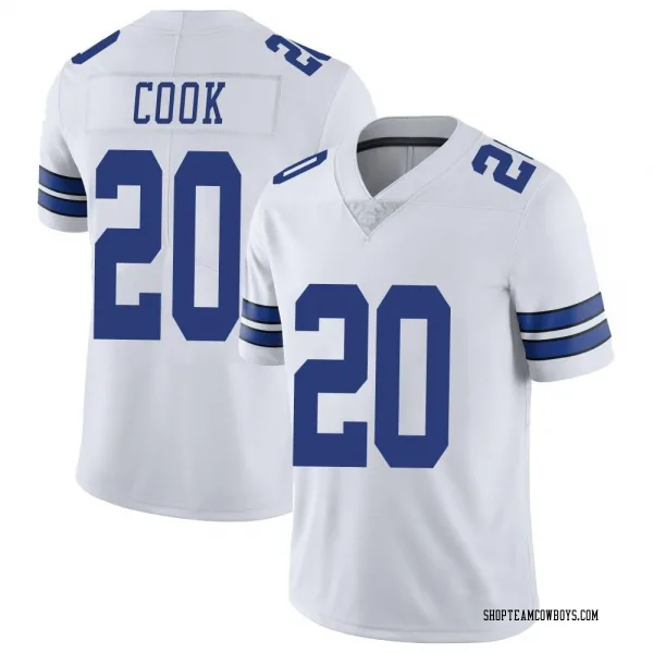 Men's Dalvin Cook Dallas Cowboys Limited White Vapor Untouchable Jersey