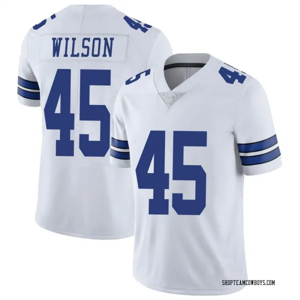 Men's Damien Wilson Dallas Cowboys Limited White Vapor Untouchable Jersey