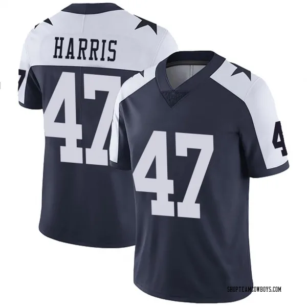 Men's Darius Harris Dallas Cowboys Limited Navy Alternate Vapor Untouchable Jersey