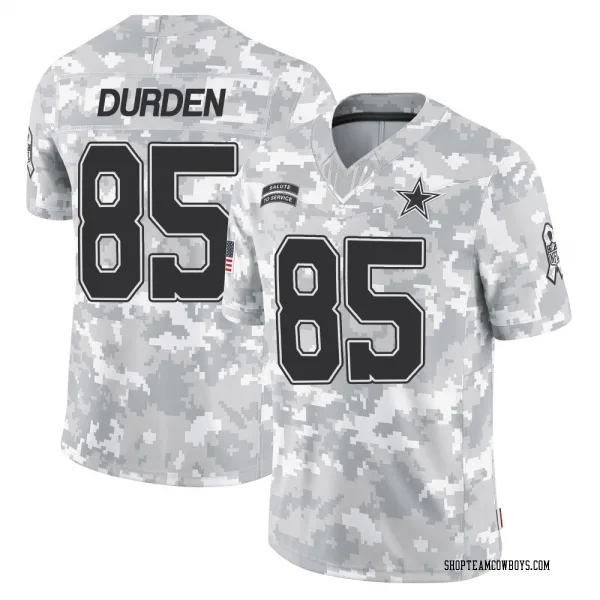 Men's David Durden Dallas Cowboys Limited Arctic Camo 2024 Salute to Service Jersey