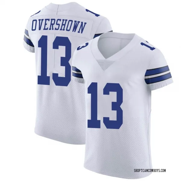 Men's DeMarvion Overshown Dallas Cowboys Elite White Vapor Untouchable Jersey