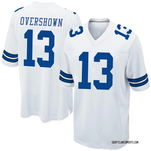 Men's DeMarvion Overshown Dallas Cowboys Game White Jersey