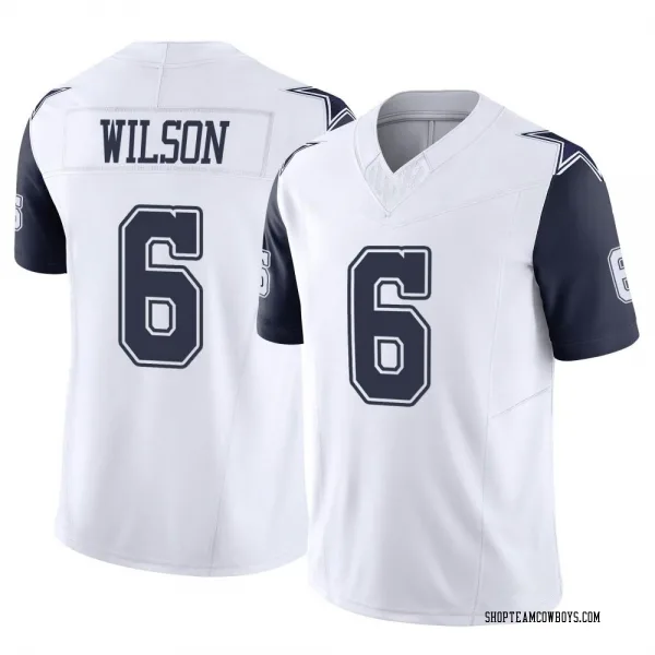 Men's Donovan Wilson Dallas Cowboys Limited White 2nd Alternate Vapor F.U.S.E. Jersey