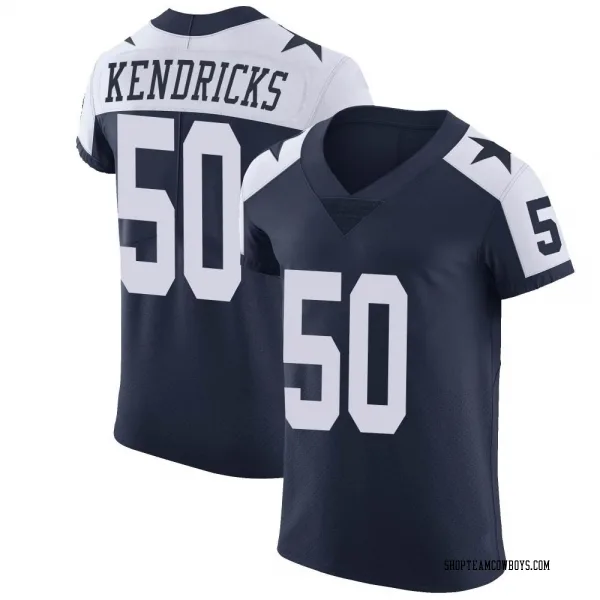 Men's Eric Kendricks Dallas Cowboys Elite Navy Alternate Vapor Untouchable Jersey