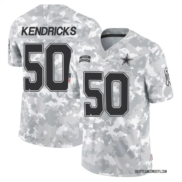 Men's Eric Kendricks Dallas Cowboys Limited Arctic Camo 2024 Salute to Service Jersey