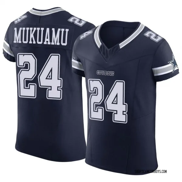 Israel Mukuamu Dallas Cowboys Men's Legend White Color Rush T-Shirt