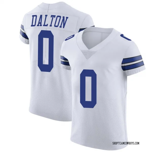 Men's Jalen Dalton Dallas Cowboys Elite White Vapor Untouchable Jersey