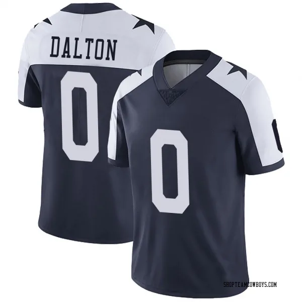 Men's Jalen Dalton Dallas Cowboys Limited Navy Alternate Vapor Untouchable Jersey