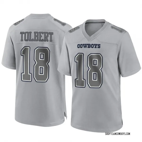 Dallas Cowboys Jalen Tolbert 18 White Vapor Limited Jersey - Bluefink