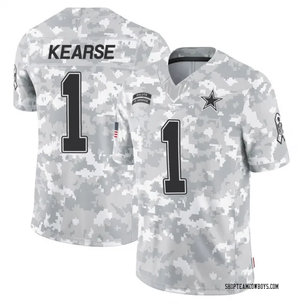 Men's Jayron Kearse Dallas Cowboys Limited Arctic Camo 2024 Salute to Service Jersey