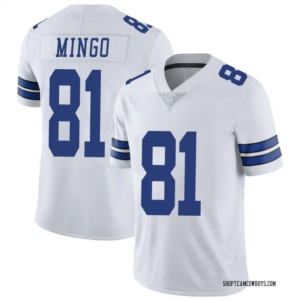 Men's Jonathan Mingo Dallas Cowboys Limited White Vapor Untouchable Jersey