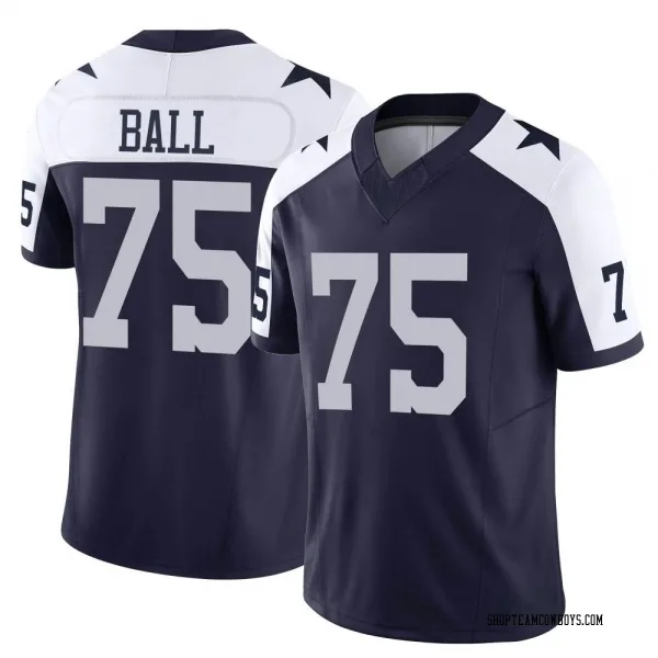 Men's Josh Ball Dallas Cowboys Limited Navy Alternate Vapor F.U.S.E. Jersey