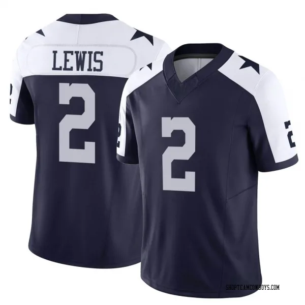 Men's Jourdan Lewis Dallas Cowboys Limited Navy Alternate Vapor F.U.S.E. Jersey