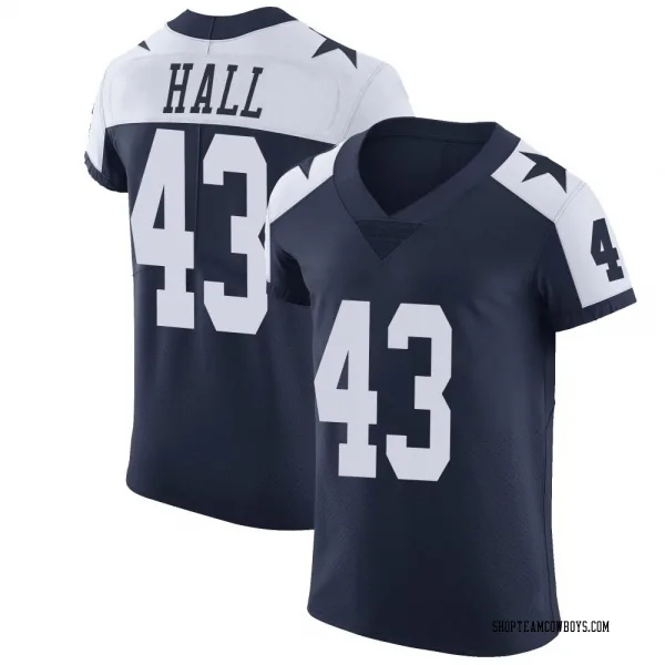 Men's Kemon Hall Dallas Cowboys Elite Navy Alternate Vapor Untouchable Jersey