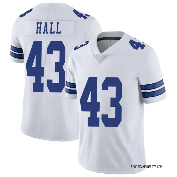 Men's Kemon Hall Dallas Cowboys Limited White Vapor Untouchable Jersey