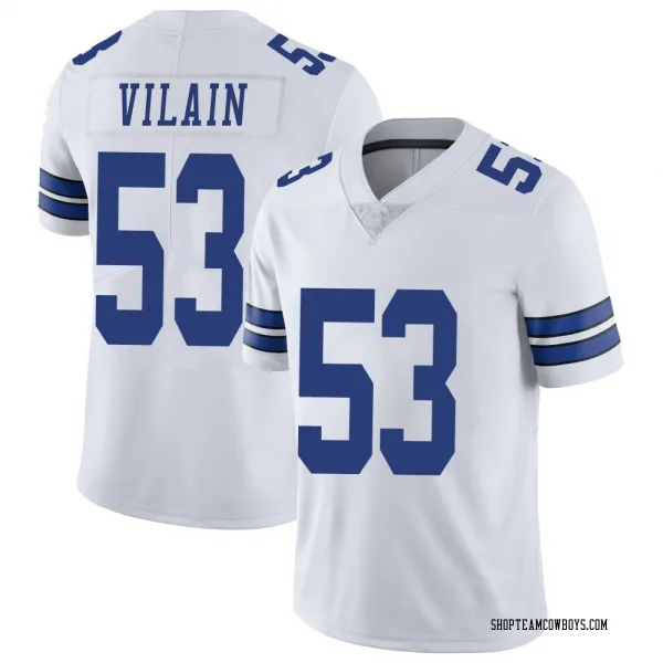 Men's Luiji Vilain Dallas Cowboys Limited White Vapor Untouchable Jersey