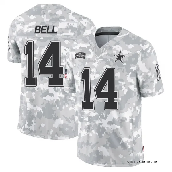 Men's Markquese Bell Dallas Cowboys Limited Arctic Camo 2024 Salute to Service Jersey