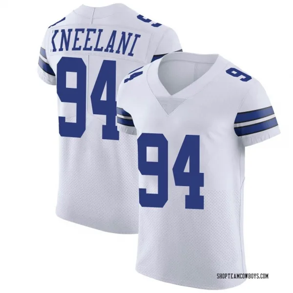 Men's Marshawn Kneeland Dallas Cowboys Elite White Vapor Untouchable Jersey