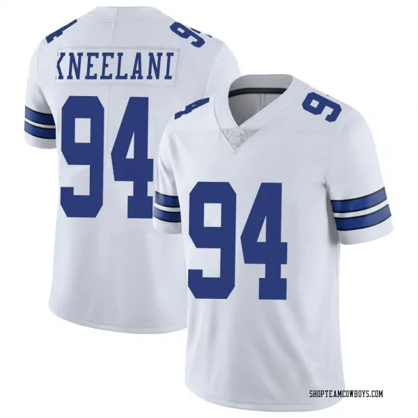 Men's Marshawn Kneeland Dallas Cowboys Limited White Vapor Untouchable Jersey