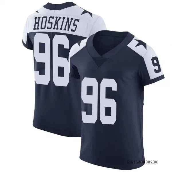 Men's Phil Hoskins Dallas Cowboys Elite Navy Alternate Vapor Untouchable Jersey