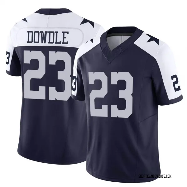 Men's Rico Dowdle Dallas Cowboys Limited Navy Alternate Vapor F.U.S.E. Jersey