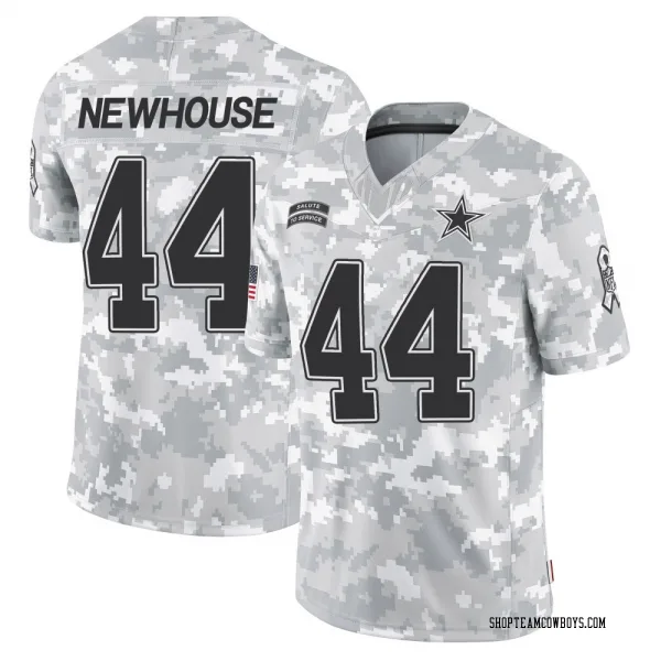 Men's Robert Newhouse Dallas Cowboys Limited Arctic Camo 2024 Salute to Service Jersey