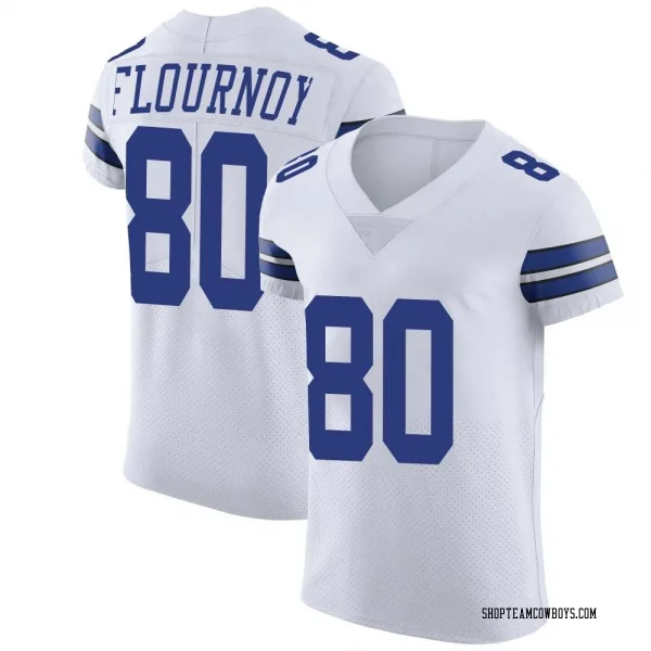 Men's Ryan Flournoy Dallas Cowboys Elite White Vapor Untouchable Jersey