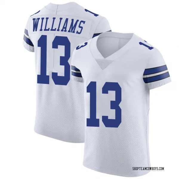 Men's Seth Williams Dallas Cowboys Elite White Vapor Untouchable Jersey