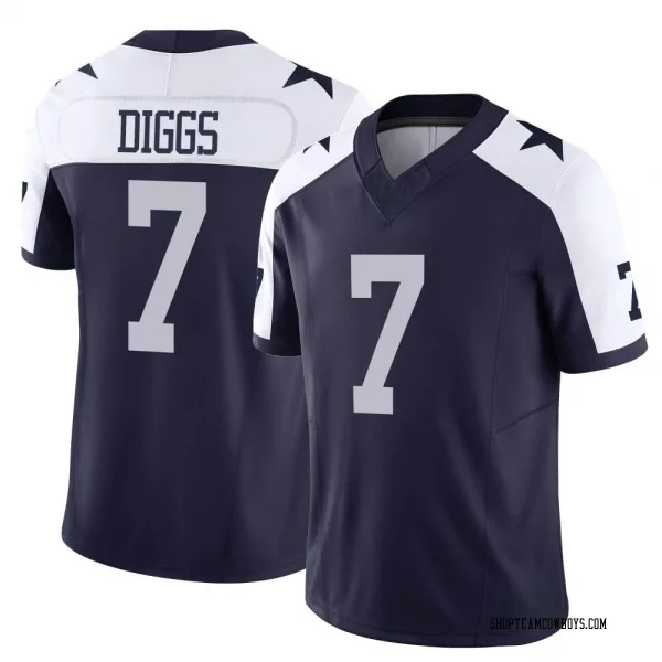 Men's Trevon Diggs Dallas Cowboys Limited Navy Alternate Vapor F.U.S.E. Jersey