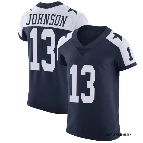 Men's Tyron Billy-Johnson Dallas Cowboys Elite Navy Alternate Vapor Untouchable Jersey