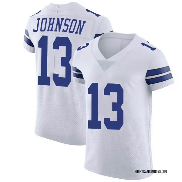 Men's Tyron Billy-Johnson Dallas Cowboys Elite White Vapor Untouchable Jersey