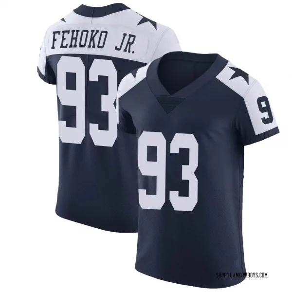 Men's Viliami Fehoko Jr. Dallas Cowboys Elite Navy Alternate Vapor Untouchable Jersey