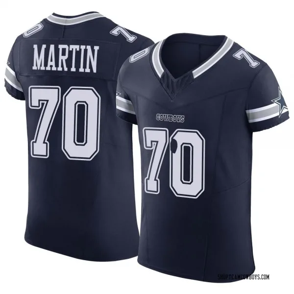 Men's Zack Martin Dallas Cowboys Elite Navy Vapor F.U.S.E. Jersey