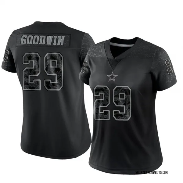 Women's C.J. Goodwin Dallas Cowboys Limited Black Reflective Jersey