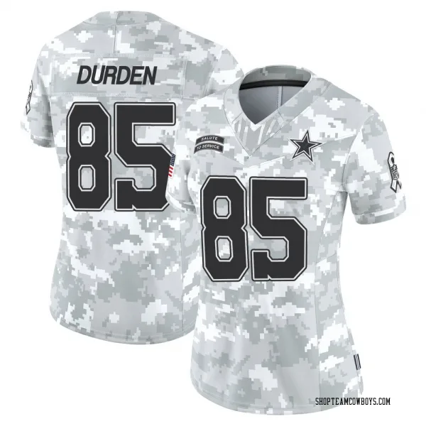 Women's David Durden Dallas Cowboys Limited Arctic Camo 2024 Salute to Service Jersey